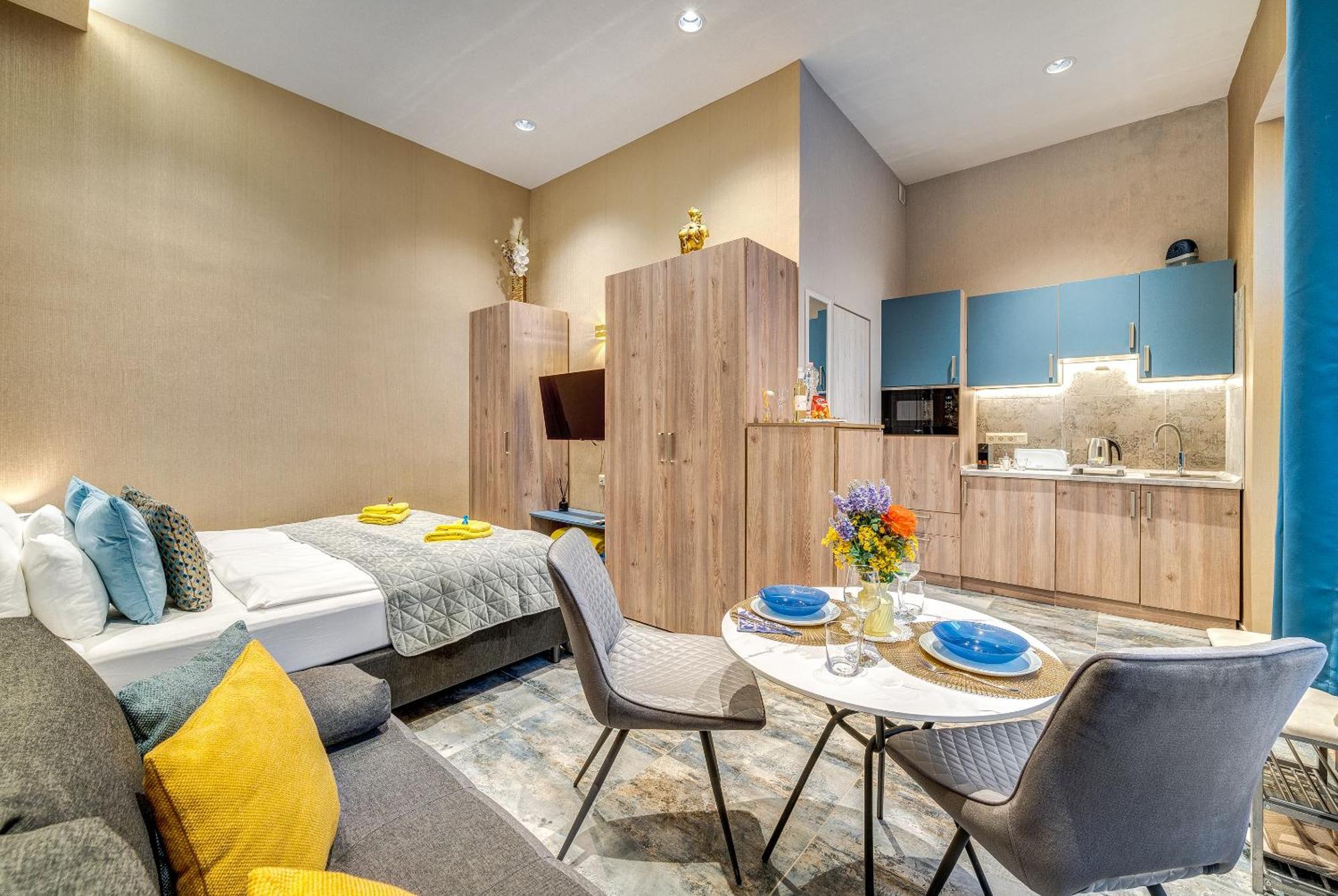 Budapest Magic Blue In Downtown Luaran gambar